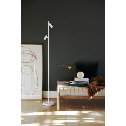 Nordlux - LED Dimmerabile touch lampada con piedistallo OMARI 2xLED/3,2W/230V bianco