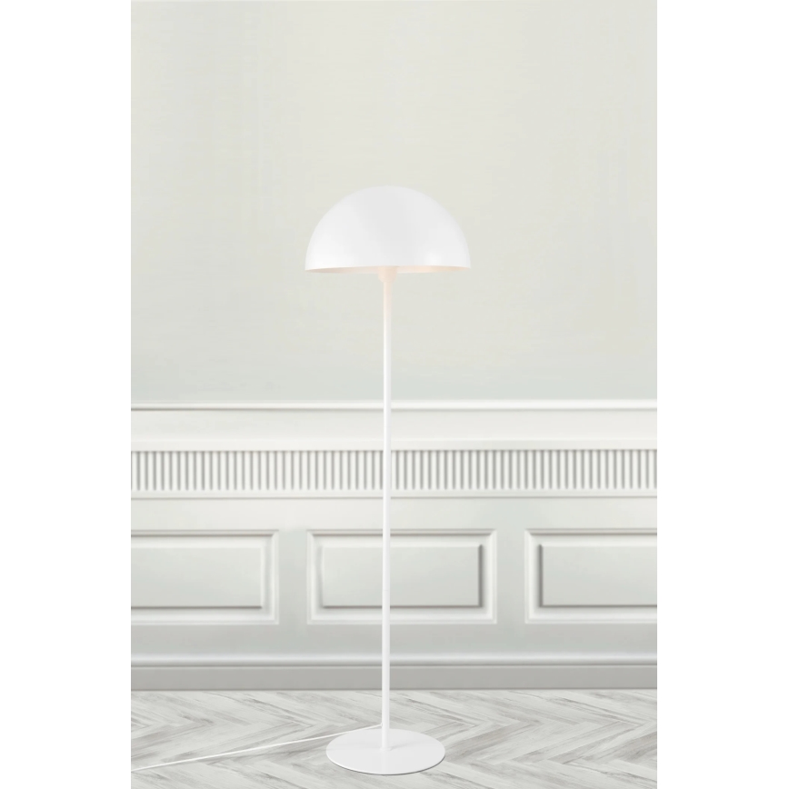 Nordlux - Lampada da terra ELLEN 1xE27/40W/230V bianca