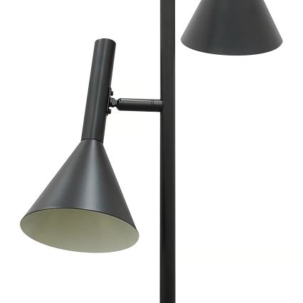 Nordlux - Lampada da terra KELVIS 2xGU10/12W/230V nera