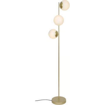 Nordlux - Lampada da terra LILLY 3xE14/10W/230V ottone