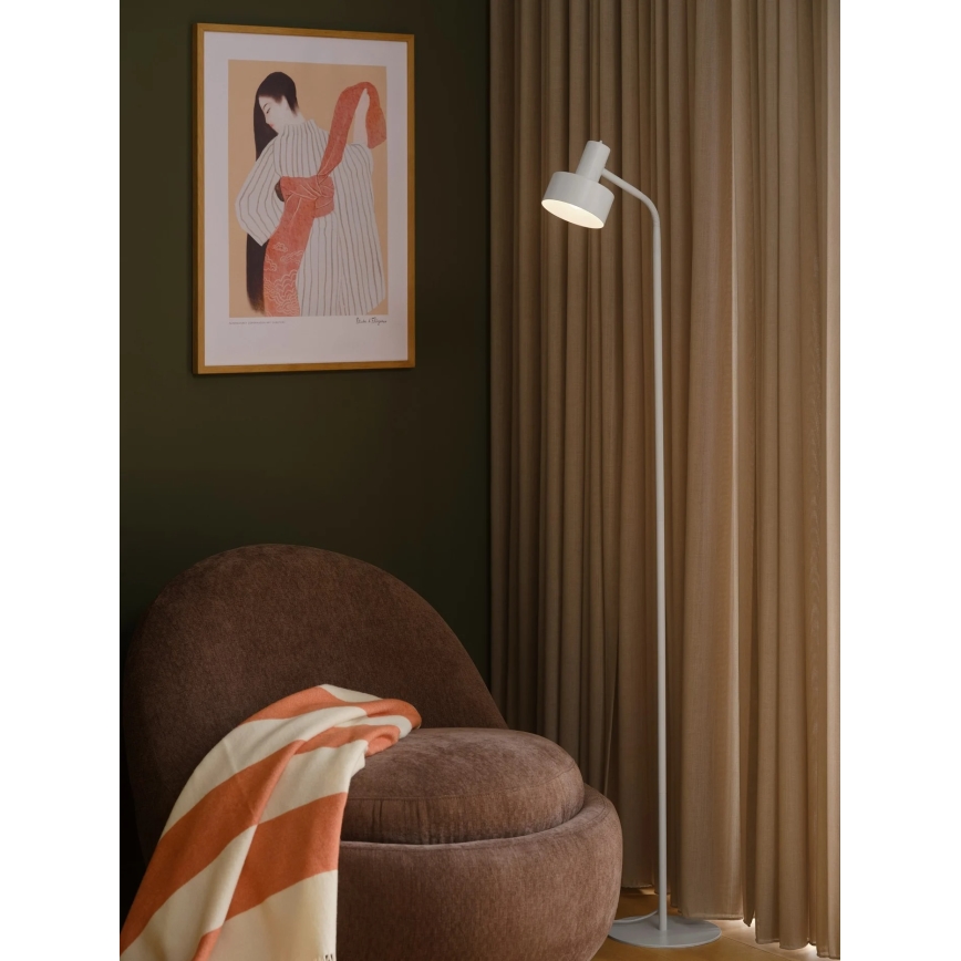 Nordlux - Lampada da terra MATIS 1xE27/15W/230V bianca