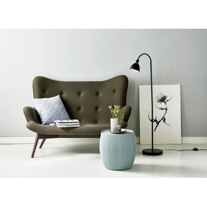 Nordlux - Lampada da terra RAY 1xE14/25W/230V nera 153,5 cm