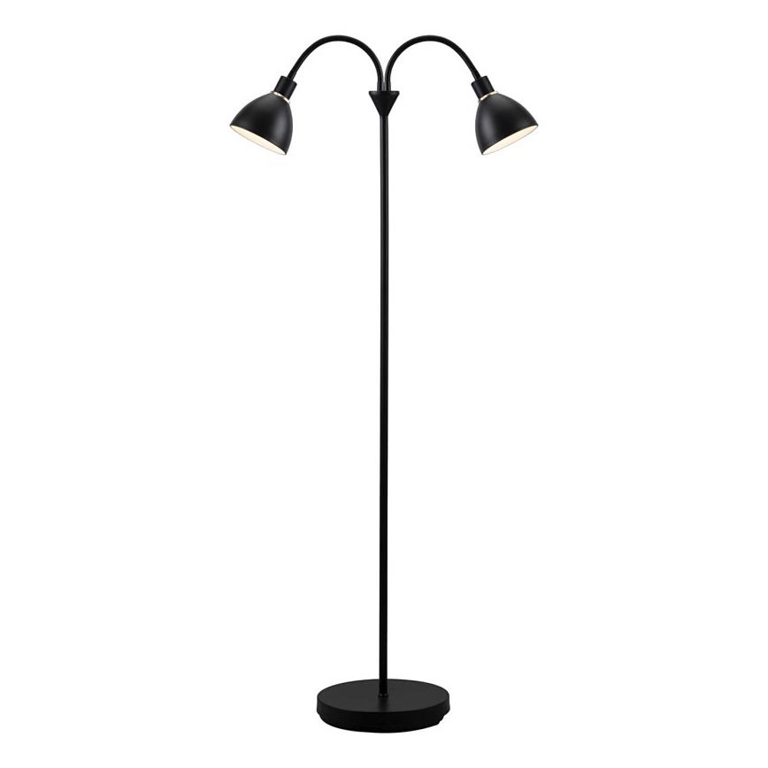 Nordlux - Lampada da terra RAY 2xE14/25W/230V nera