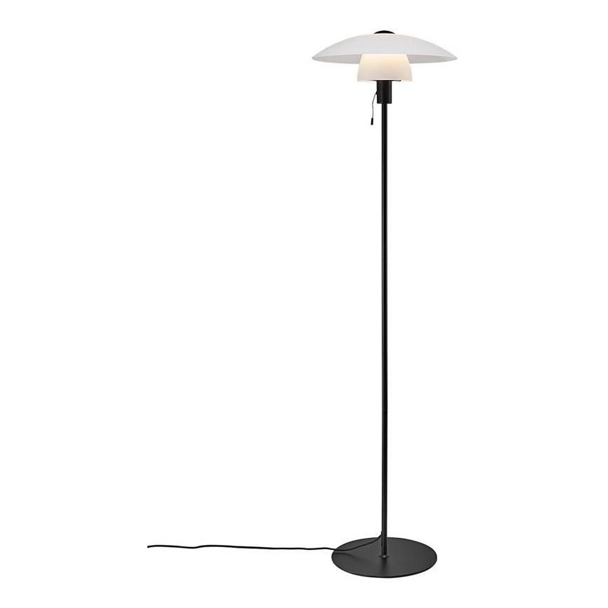 Nordlux - Lampada da terra VERONA 1xE27/40W/230V nera