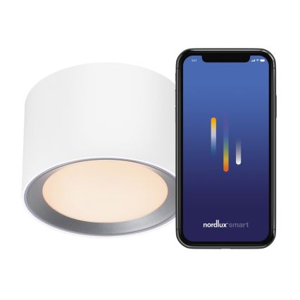 Nordlux -LED Dimmerabile bagno Luce Spot LANDON SMART LED/8W/230V 2700-6500K IP44 bianco