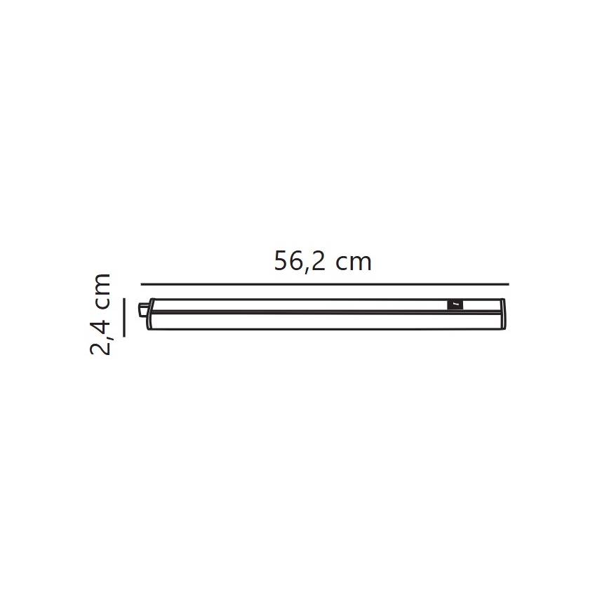 Nordlux - Lampada LED sottopensile LATONA LED/8W/230V 3000/4000K 56,2 cm