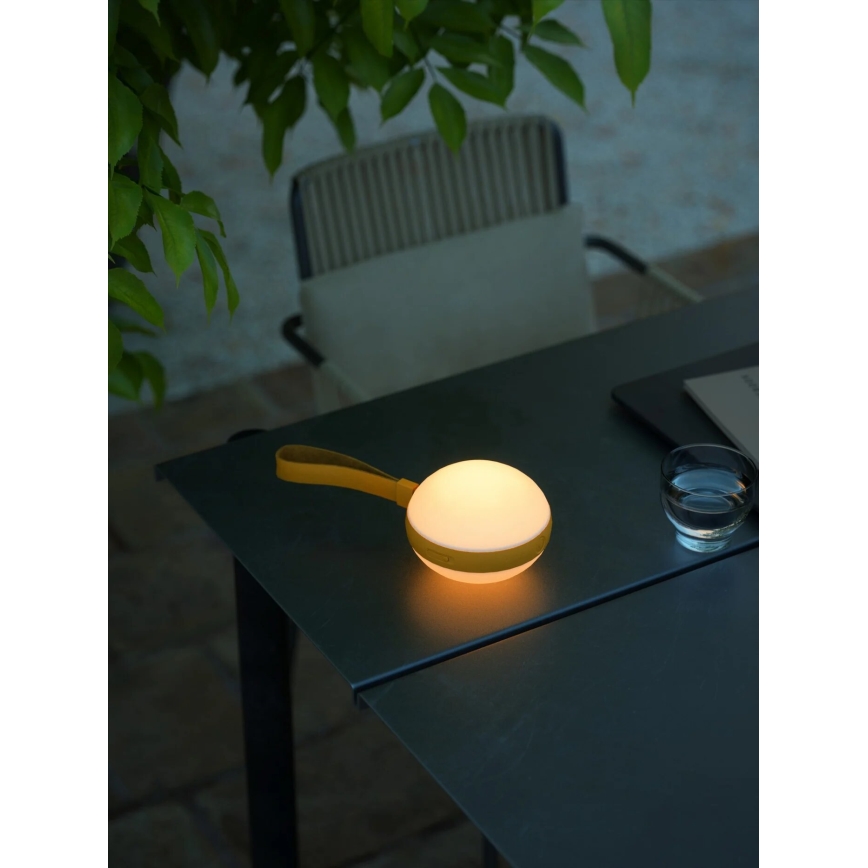 Nordlux - Lampada portatile ricaricabile a LED LED/1W/3,7V IP54 giallo