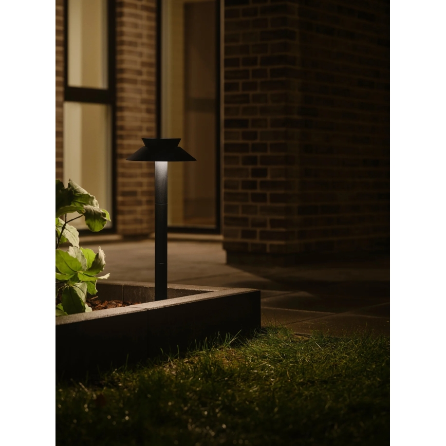 Nordlux - Lampada solare a LED con sensore LED/5W/3,7V IP44 nera 60 cm
