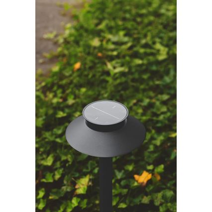 Nordlux - Lampada solare a LED con sensore LED/5W/3,7V IP44 nera 60 cm