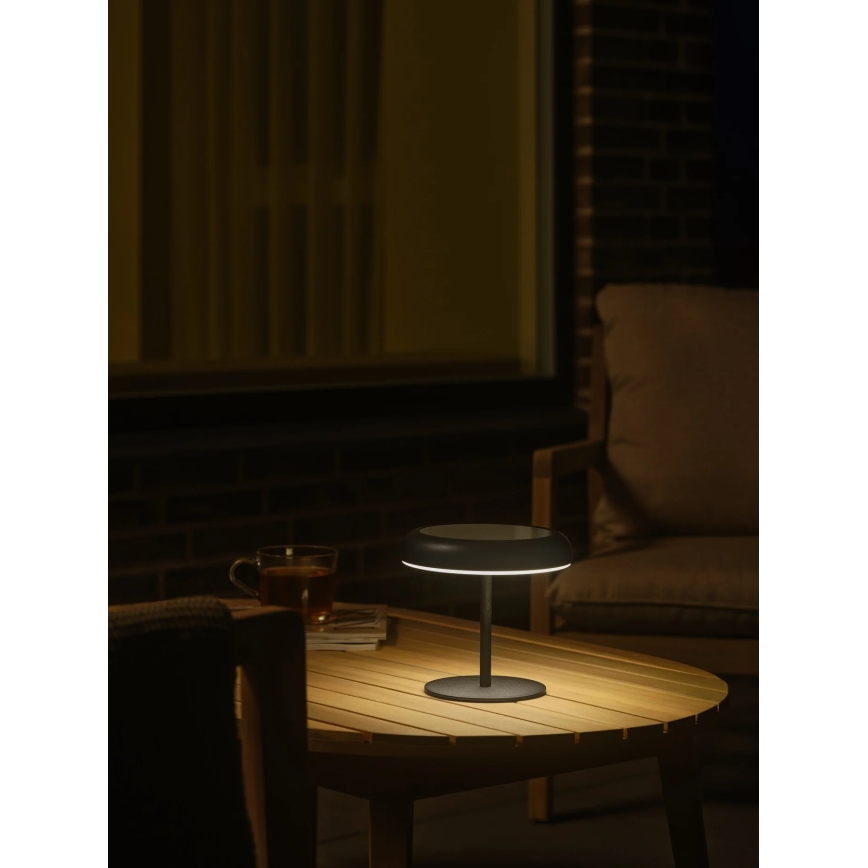 Nordlux - Lampada solare a LED ELMER LED/2W/3,7V IP44 nera