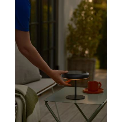 Nordlux - Lampada solare a LED ELMER LED/2W/3,7V IP44 nera