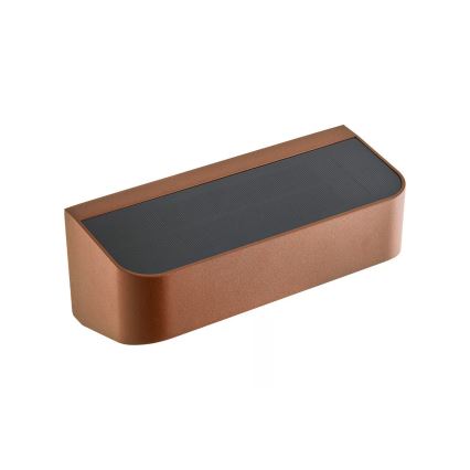 Nordlux - Lampada solare LED con sensore MARCELLIO LED/5W/5V IP54 2200 mAh marrone