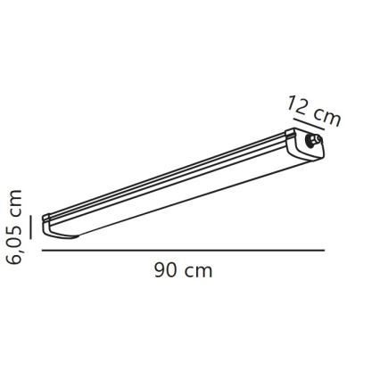 Nordlux - Lampada tecnica LED BURBANK LED/31W/230V 4000K IP65