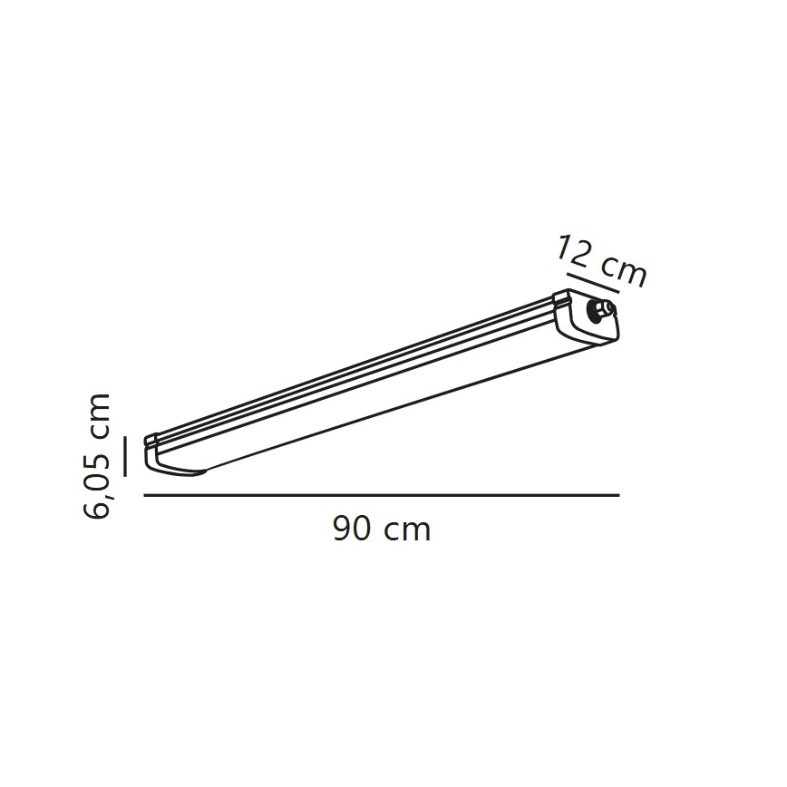 Nordlux - Lampada tecnica LED BURBANK LED/31W/230V 4000K IP65