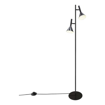 Nordlux - Lampadaire KELVIS 2xGU10/12W/230V noir