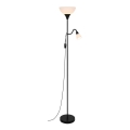 Nordlux - Lampadaire LAURIA 1xE27/40W/230V + 1xE14/15W noir