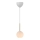 Nordlux - Lampadario a cavo FRANCA 1xE14/40W/230V bianco
