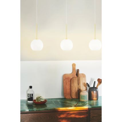 Nordlux - Lampadario a cavo FRANCA 1xE14/40W/230V bianco