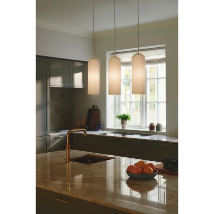 Nordlux - Lampadario a cavo MIELLA 3xE27/25W/230V bianco