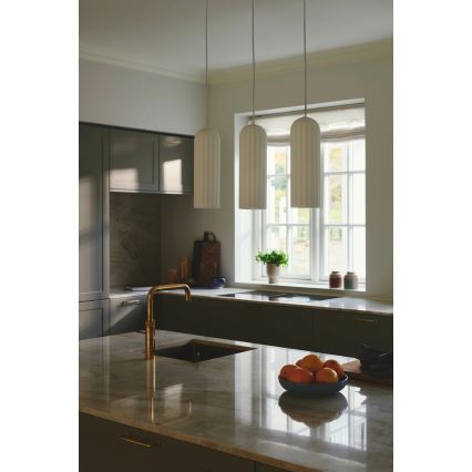 Nordlux - Lampadario a cavo MIELLA 3xE27/25W/230V bianco