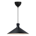 Nordlux - Lampadario a sospensione con cavo DORINA 1xE27/60W/230V nero