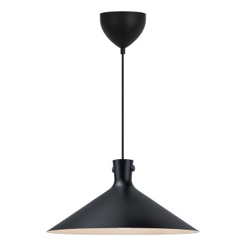 Nordlux - Lampadario a sospensione con cavo DORINA 1xE27/60W/230V nero