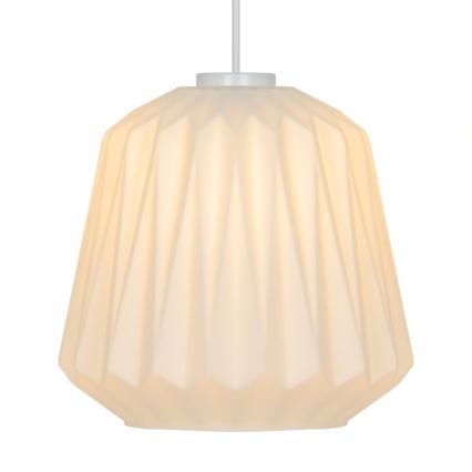 Nordlux - Lampadario a sospensione con cavo ELBIE 1xE27/15W/230V Ø 24 cm bianco