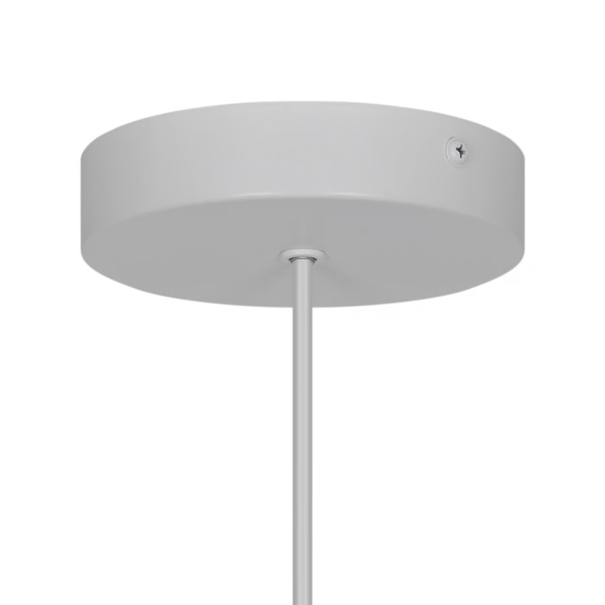 Nordlux - Lampadario a sospensione con cavo ELBIE 1xE27/15W/230V Ø 24 cm bianco