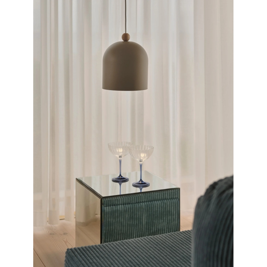 Nordlux - Lampadario a sospensione con cavo GASTON 1xE27/40W/230V beige