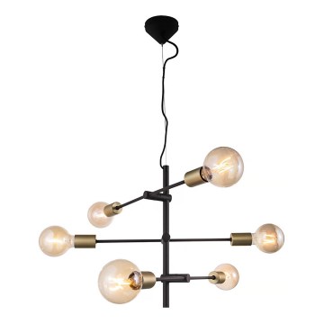 Nordlux - Lampadario a sospensione con cavo JOSEFINE 6xE27/25W/230V