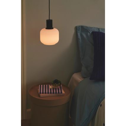 Nordlux - Lampadario a sospensione con cavo MILFORD 1xE27/40W/230V nero