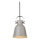 Nordlux - Lampadario a sospensione con filo ADRIAN 1xE27/25W/230V diametro 16 cm grigio