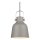 Nordlux - Lampadario a sospensione con filo ADRIAN 1xE27/25W/230V diametro 25 cm grigio