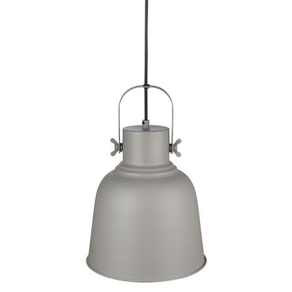 Nordlux - Lampadario a sospensione con filo ADRIAN 1xE27/25W/230V diametro 25 cm grigio