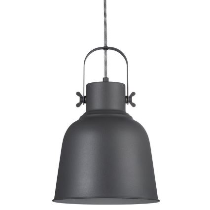 Nordlux - Lampadario a sospensione con filo ADRIAN 1xE27/40W/230V diametro 25 cm antracite