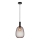 Nordlux - Lampadario a sospensione con filo ALTON 1xE27/60W/230V nero