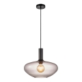 Nordlux - Lampadario a sospensione con filo ALTON 1xE27/60W/230V nero