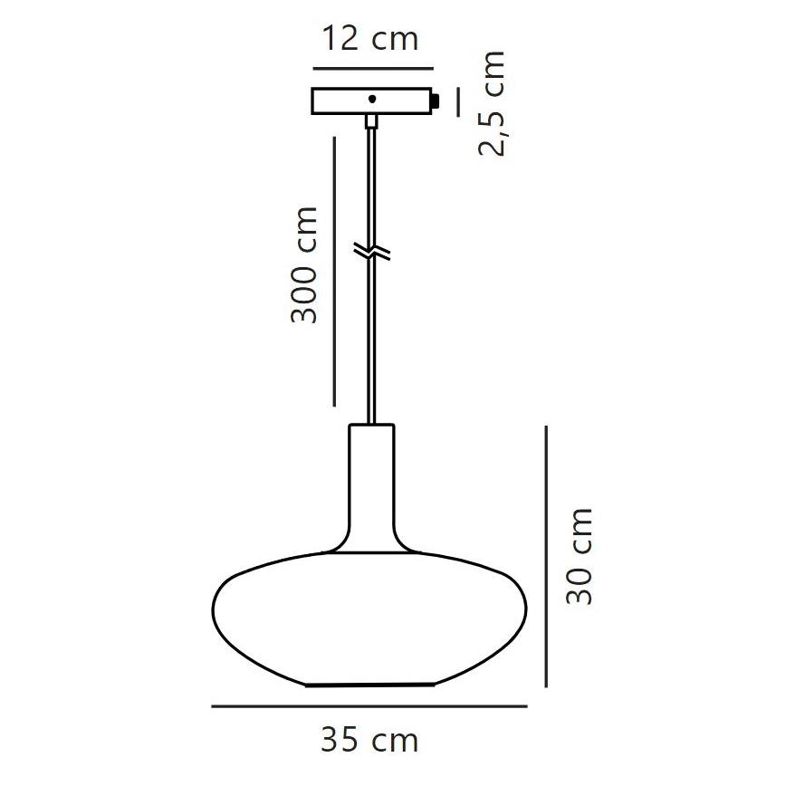 Nordlux - Lampadario a sospensione con filo ALTON 1xE27/60W/230V nero