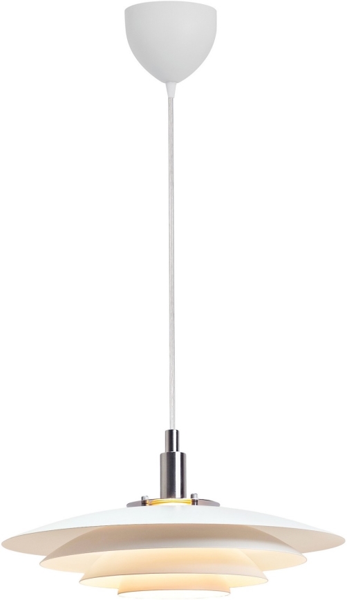 Nordlux - Lampadario a sospensione con filo BRETAGNE 1xG9/25W/230V bianco