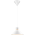 Nordlux - Lampadario a sospensione con filo DIAL 1xE27/40W/230V diametro 25 cm bianco