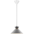 Nordlux - Lampadario a sospensione con filo DIAL 1xE27/40W/230V diametro 25 cm grigio