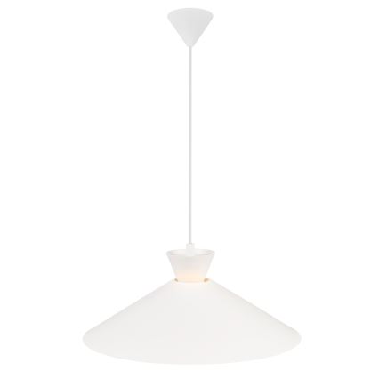 Nordlux - Lampadario a sospensione con filo DIAL 1xE27/40W/230V diametro 45 cm bianco
