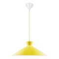 Nordlux - Lampadario a sospensione con filo DIAL 1xE27/40W/230V diametro 45 cm giallo