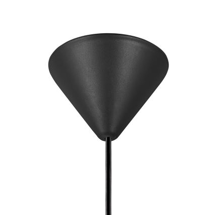 Nordlux - Lampadario a sospensione con filo DIAL 1xE27/40W/230V diametro 25 cm nero