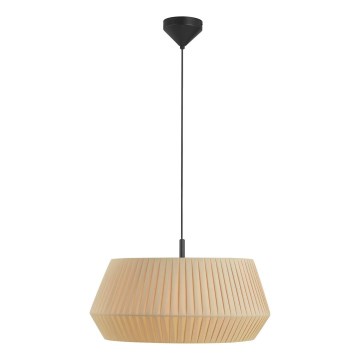 Nordlux - Lampadario a sospensione con filo DICTE 1xE27/60W/230V pr.53 cm beige