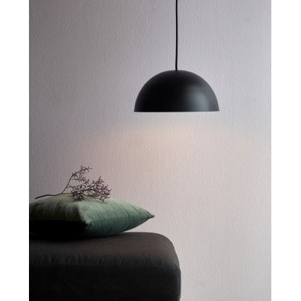 Nordlux - Lampadario a sospensione con filo ELLEN 1xE27/40W/230V nero