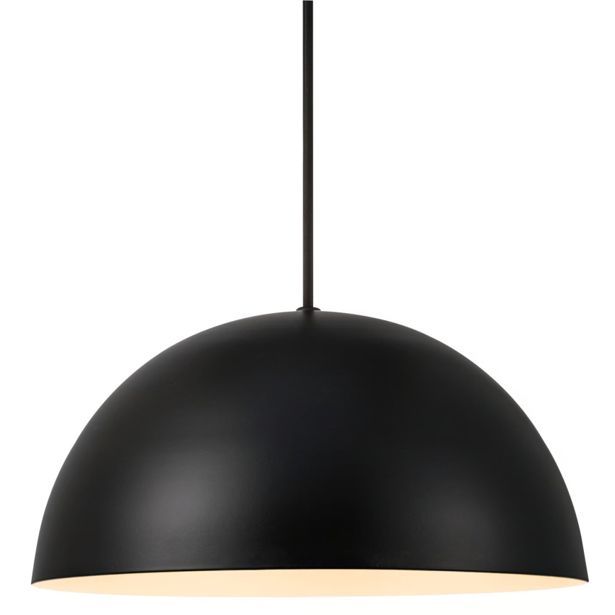 Nordlux - Lampadario a sospensione con filo ELLEN 1xE27/40W/230V nero
