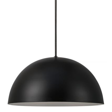 Nordlux - Lampadario a sospensione con filo ELLEN 1xE27/40W/230V nero