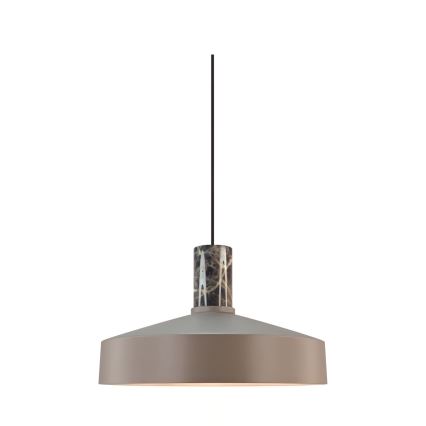 Nordlux - Lampadario a sospensione con filo ELVAS 1xE27/60W/230V diametro 37,5 cm marrone