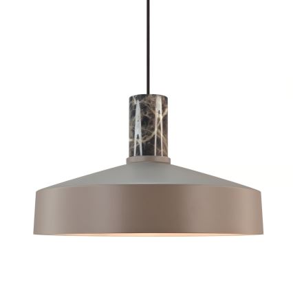 Nordlux - Lampadario a sospensione con filo ELVAS 1xE27/60W/230V diametro 37,5 cm marrone